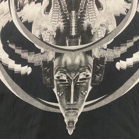 Marcelo Burlon Aurora Gothic Snake Cobra Punk Art Tee - Picture 4 of 6